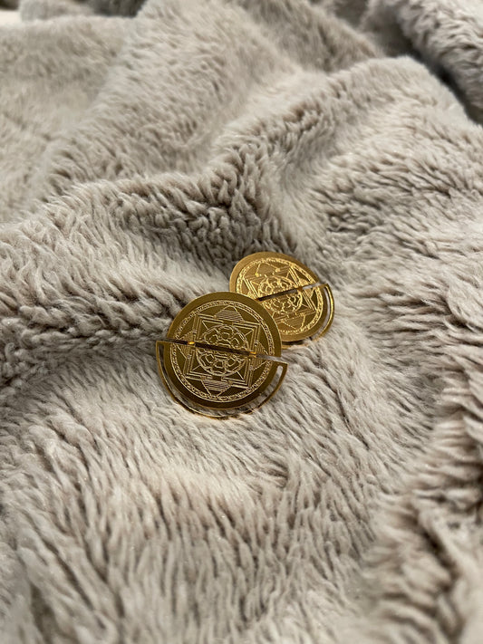 Mandala Stud Earring