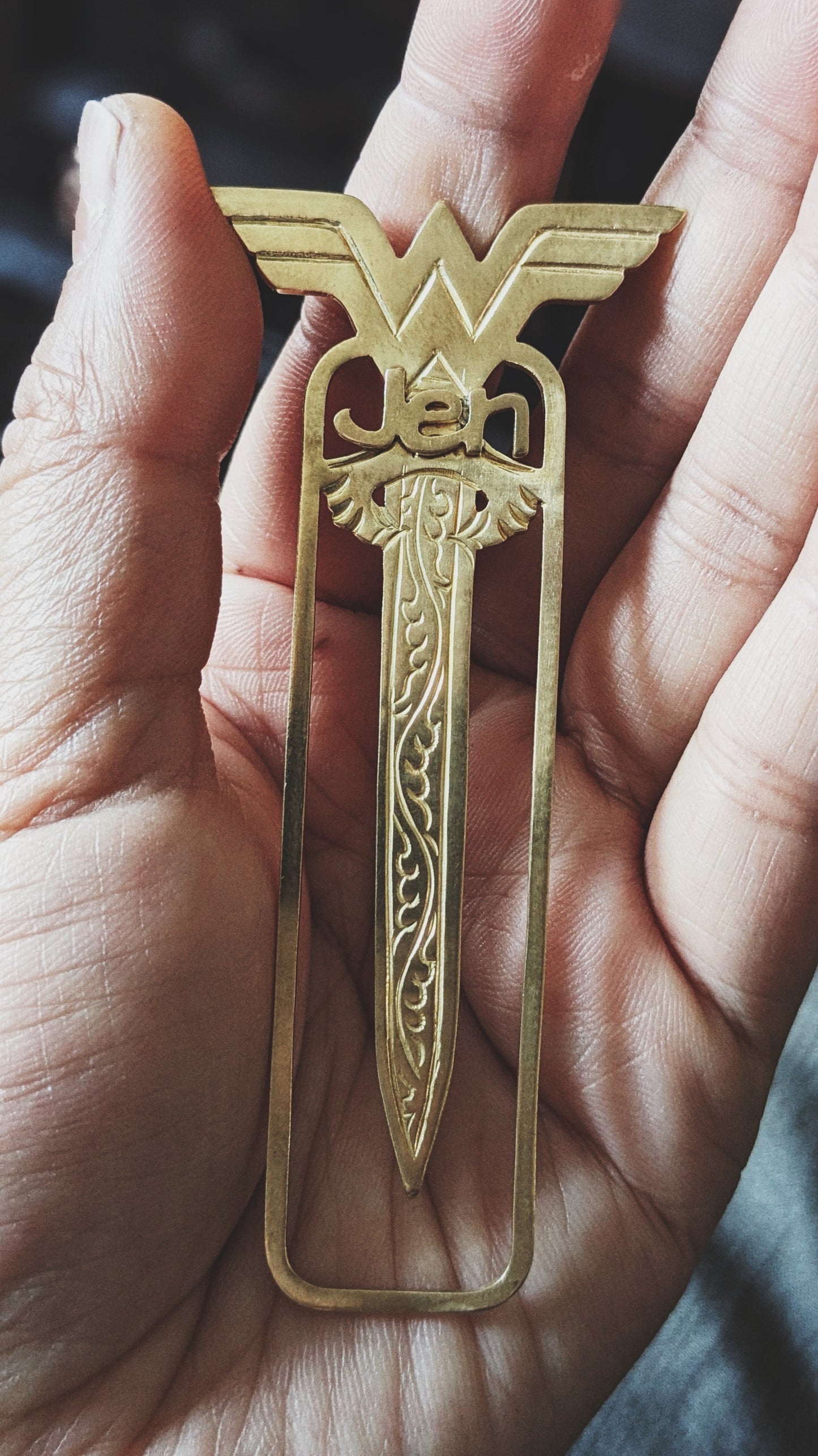 Wonder women Bookmark: Rim Outside