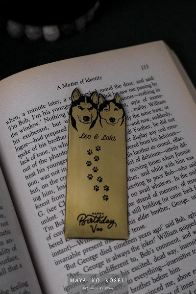Personalized Pet Bookmark