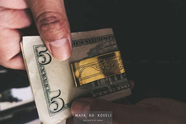 Personalized Money Clipper