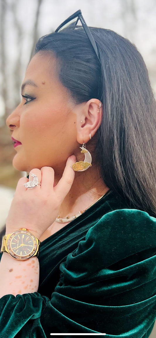 Chandravali Drop Earring (Personalized)