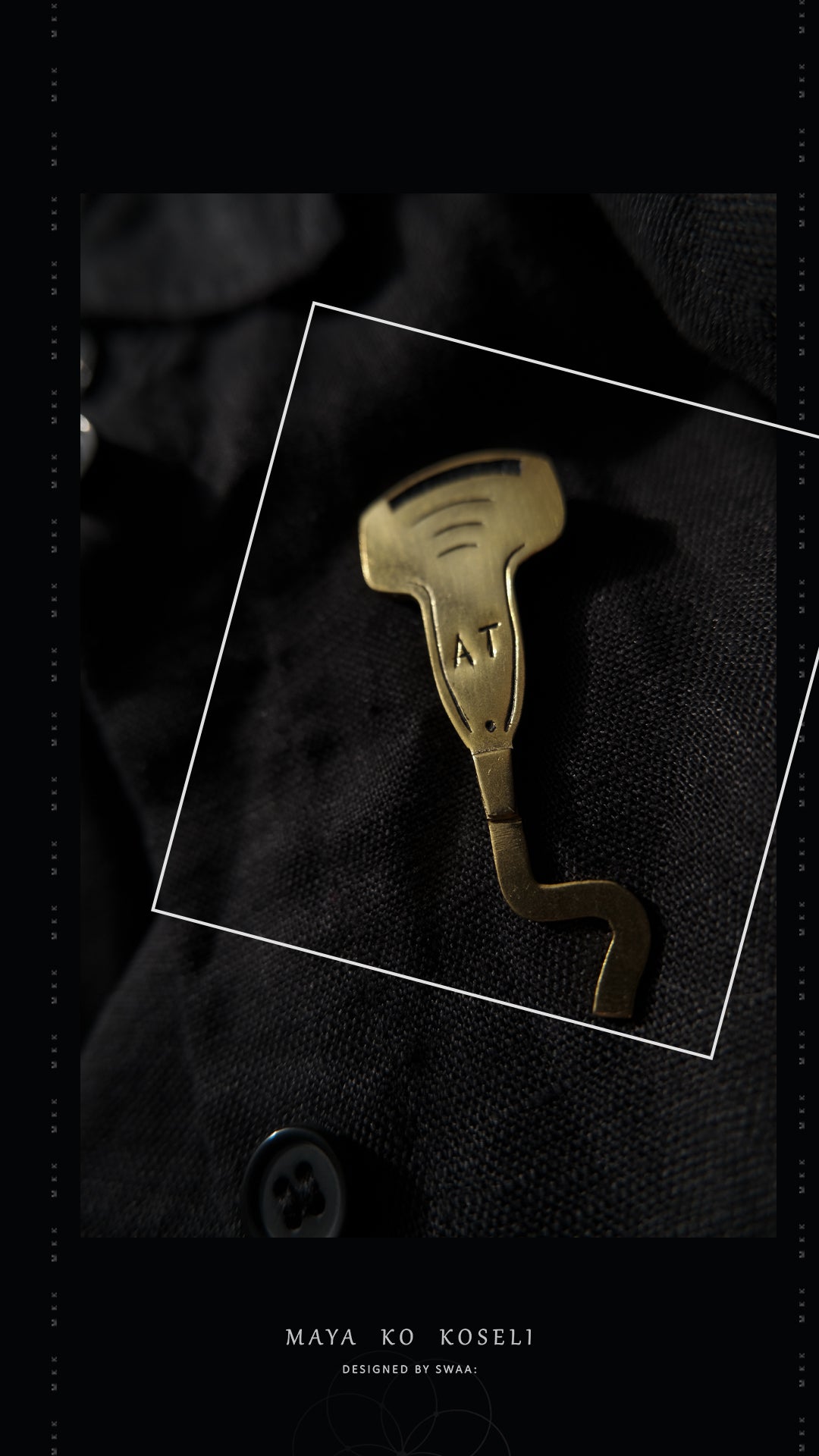 Personalized Graduation Brooch