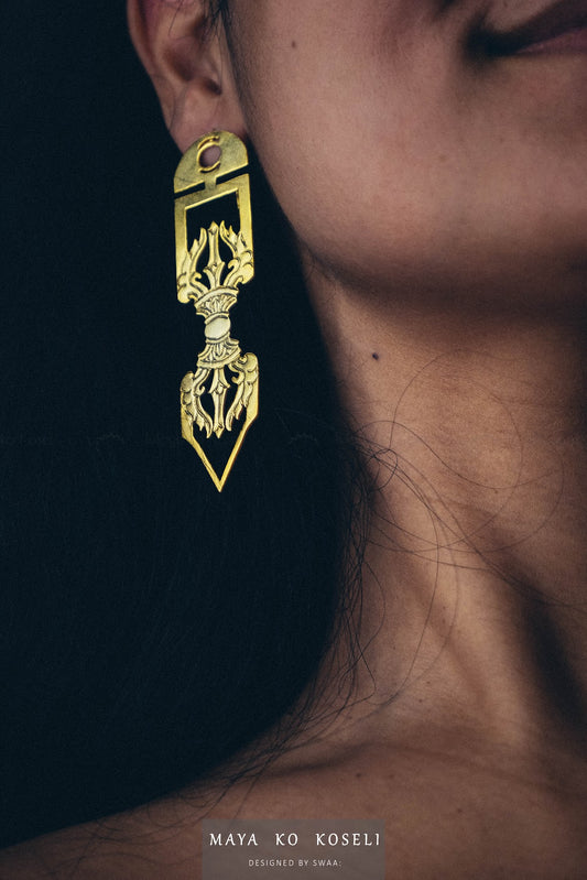 Bajra Tatva Earring (Big)