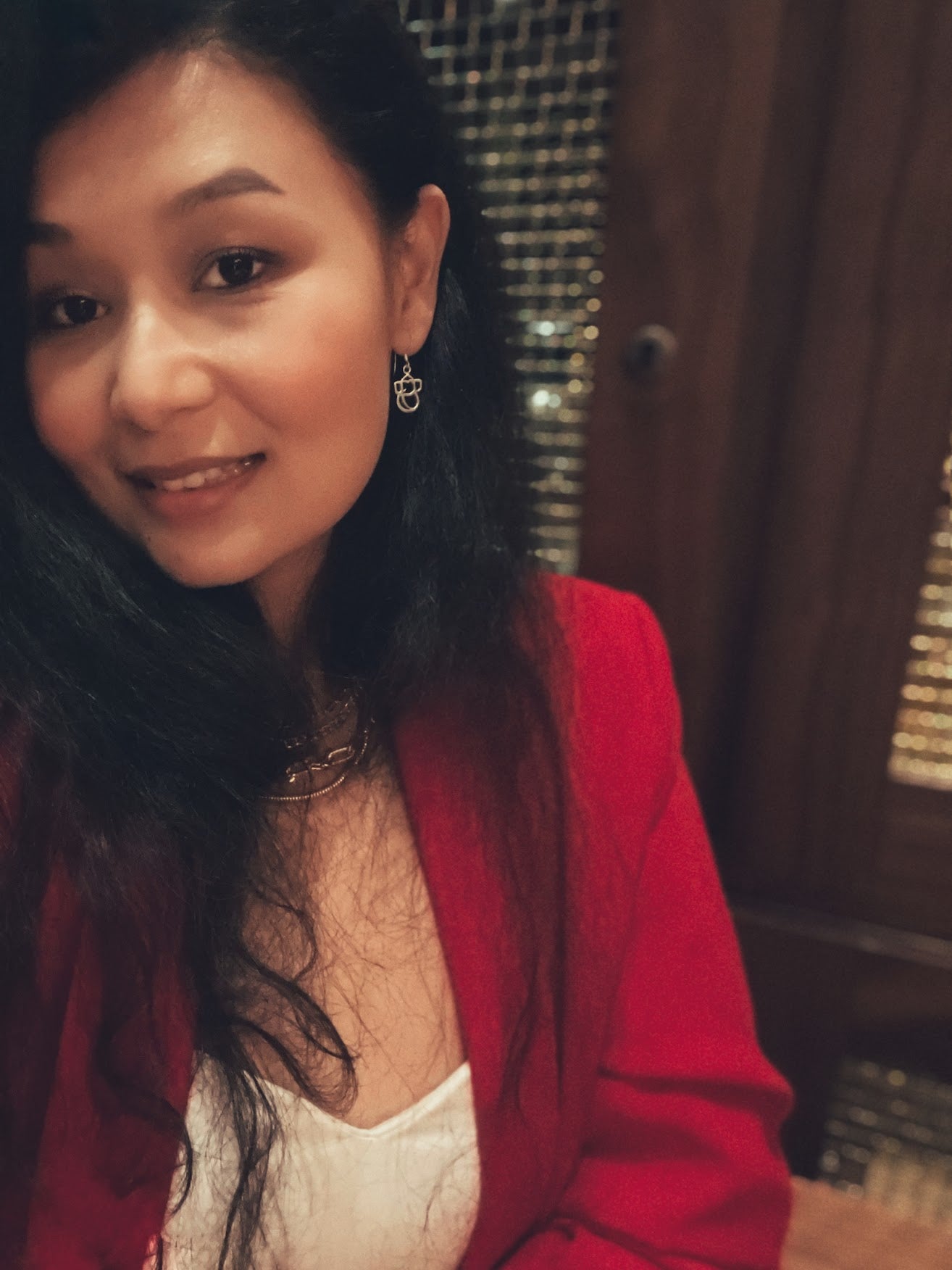 Ganesh Drop Earring silver