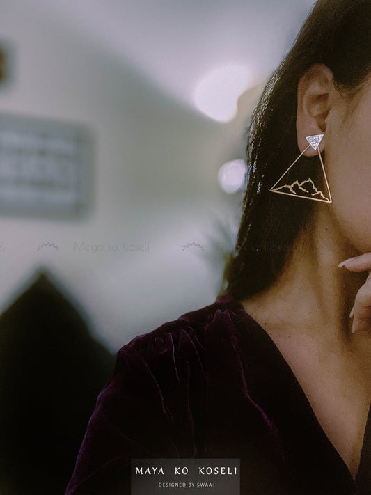 Nepa Earring with detachable stud