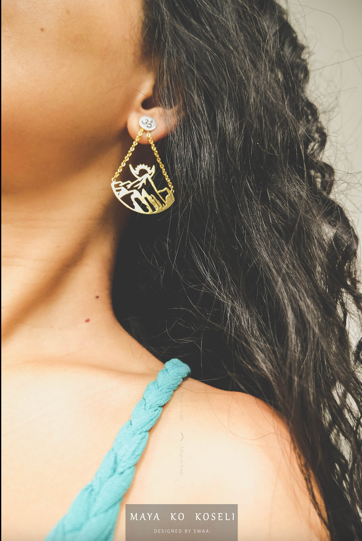 Personalized Himchuli Tara Drop Earring