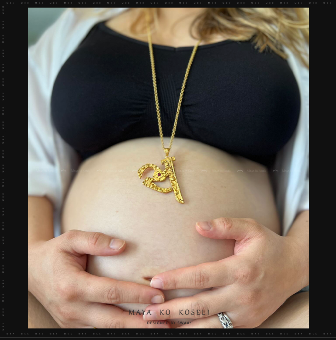 Personalized Alphabet Pendant Necklace