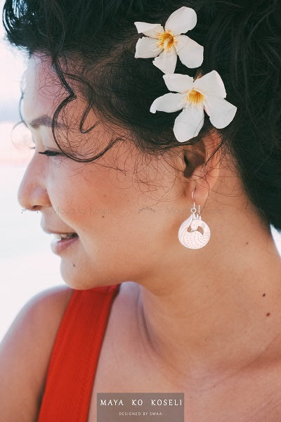 Peacock Drop Earring