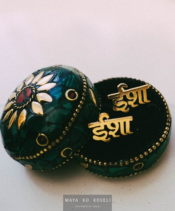 Personalized Name Stud Earring