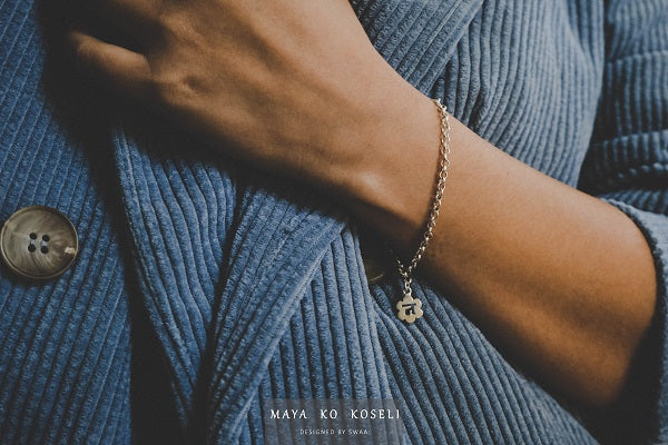 Personalized Alphabet Charm Bracelet