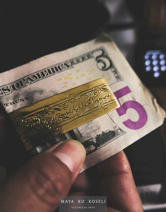 Personalized Money Clipper